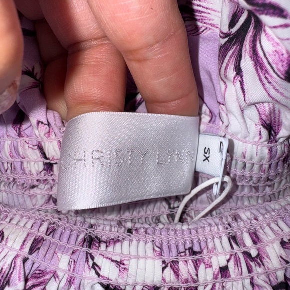 NEW CHRISTY LYNN regina top in pink vintage floral - Picture 6 of 11